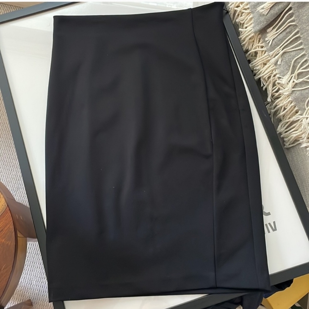 Diane Von Furstenberg Black Pencil Skirt